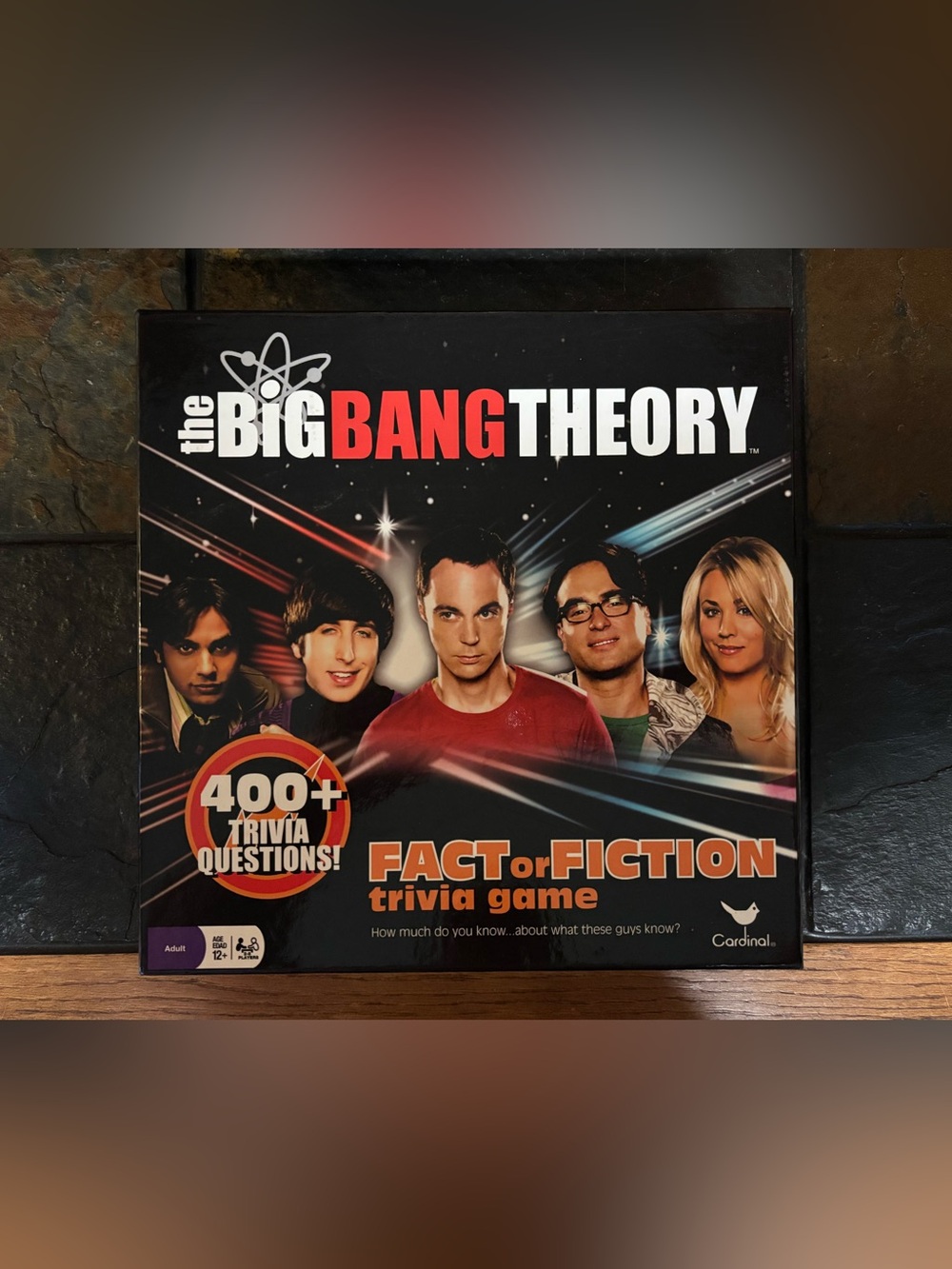 The Big Bang Theory Trivia Game Ages 12 Cardinal Industries Great Shape
